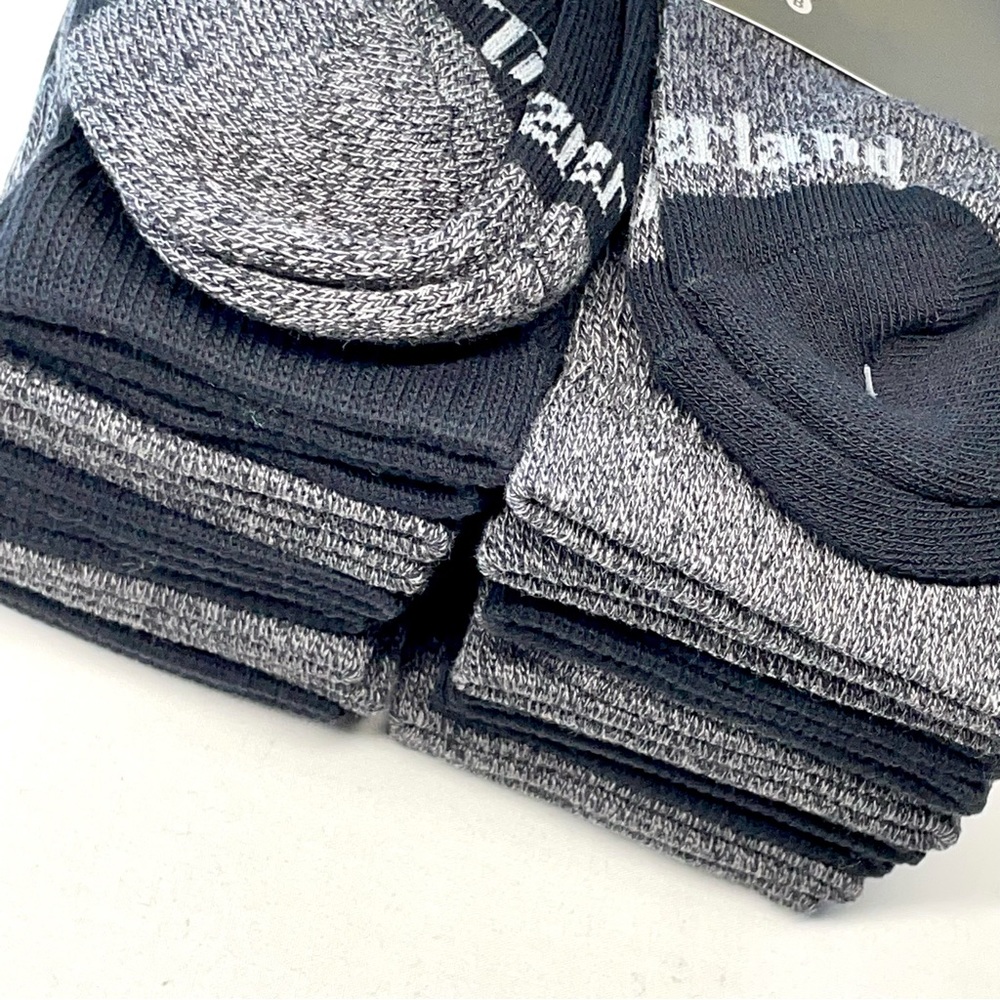 Timberland Men’s Cushioned Crew Socks Cotton Blend 10 Pairs Bundle Size 6-12 NWT - Picture 10 of 13